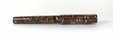 Homerton fountain pen in Elm Burr & Aluminum inlay