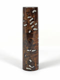 Homerton fountain pen in Elm Burr & Aluminum inlay