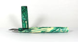 Homerton in Brooks Emerald Koi Fountain Pen