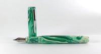 Homerton in Brooks Emerald Koi Fountain Pen