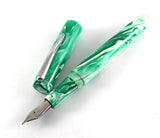 Homerton in Brooks Emerald Koi Fountain Pen