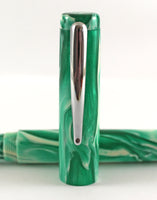 Homerton in Brooks Emerald Koi Fountain Pen