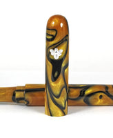 Churchill "Golden Honey" Kirinite Fountain Pen