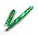 Churchill "Green Bay" Kirinite Fountain Pen