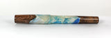 Blue Pearl Elm Burl Hybrid Fountain Pen