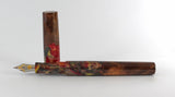 Mallee Burl Hybrid Flame Fountain Pen