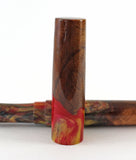 Mallee Burl Hybrid Flame Fountain Pen