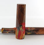 Mallee Burl Hybrid Flame Fountain Pen