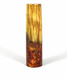 Gold swirl Box Elder Burl Hybrid Fountain Pen Bock Nib