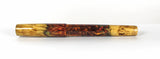 Gold swirl Box Elder Burl Hybrid Fountain Pen JoWo Nib