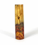 Gold swirl Box Elder Burl Hybrid Fountain Pen JoWo Nib