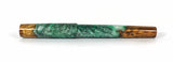 Green Box Elder Burl Hybrid Fountain Pen