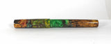Flame Box Elder Burl Hybrid Fountain Pen