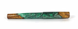 Green Box Elder Burl Hybrid Fountain Pen