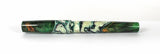 Green Swirl & dyed Big leaf Maple Hybrid Fountain Pen