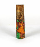 Green & Gold Big Leaf Maple Burl Hybrid Fountain Pen Bock Nib