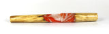 Orange Box Elder Burl Hybrid Fountain Pen