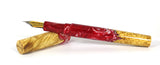 Red Box Elder Burl Hybrid Fountain Pen