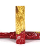 Red Box Elder Burl Hybrid Fountain Pen