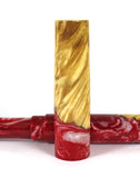 Red Box Elder Burl Hybrid Fountain Pen