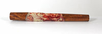 Red Abalone Thuya Burl Hybrid Fountain Pen