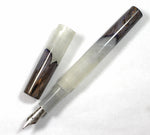 Dyed Buckeye Burl Hybrid Fountain Pen