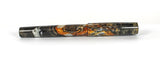 Gold & White Buckeye Burl Hybrid Fountain Pen Bock Nib