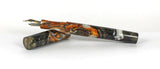 Gold & White Buckeye Burl Hybrid Fountain Pen Bock Nib