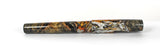 Gold & White Buckeye Burl Hybrid Fountain Pen JoWo Nib