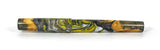 Yellow & Black swirl Buckeye Burl Hybrid Fountain Pen