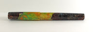 Triple dyed Big Leaf Maple Hybrid Green Swirl Fountain Pen