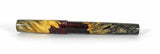 Red & Black swirl Buckeye Burl Hybrid Fountain Pen