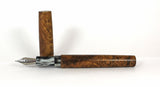 Homerton fountain pen in Oak Burr