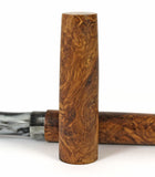 Homerton fountain pen in Oak Burr