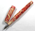Red Abalone Handmade Fountain Pen