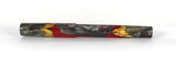 Red & Black Buckeye Burl Hybrid Fountain Pen