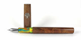 Homerton fountain pen in London Plane Burl