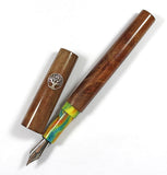 Homerton fountain pen in London Plane Burl