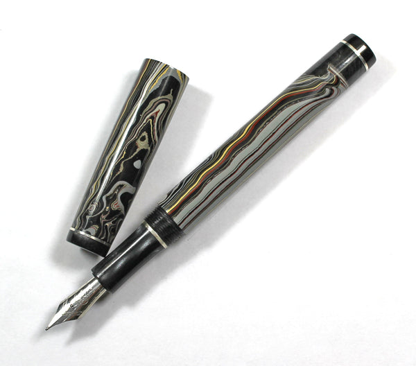 Homerton in Maritime Fordite and Black Pearl Kirinite