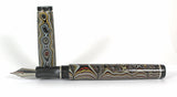 Homerton in Maritime Fordite and Black Pearl Kirinite