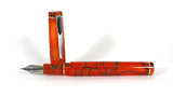 Orange Peel Cellulose Acetate Fountain pen