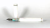 Homerton in Oyster Pearl Aurora Opal Bock Nib