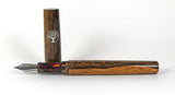 Homerton fountain pen in Pheasant Wood