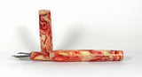 Red Abalone Handmade Fountain Pen