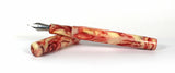 Red Abalone Handmade Fountain Pen