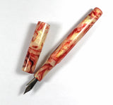 Red Abalone Handmade Fountain Pen