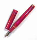 Homerton in Red Sky at Night Aurora Opal