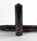 Japanese Nikko Red & Black Ebonite Wolfson Fountain Pen