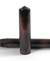 Japanese Nikko Red & Black Ebonite Wolfson Fountain Pen