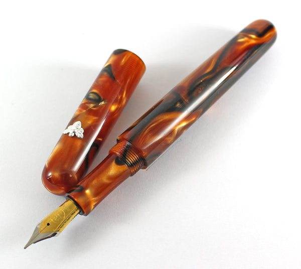 Churchill "Root Beer" Kirinite Fountain Pen